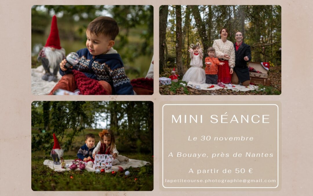 Les minis séances de Noël